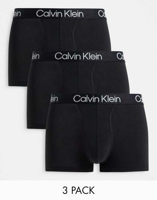 Calvin Klein - Set van 3 boxershorts in zwart