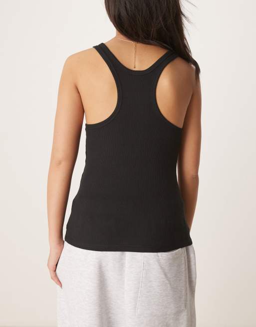 Calvin Klein - Set van 3 hemdjes met lage ronde hals in zwart, 4 van 4