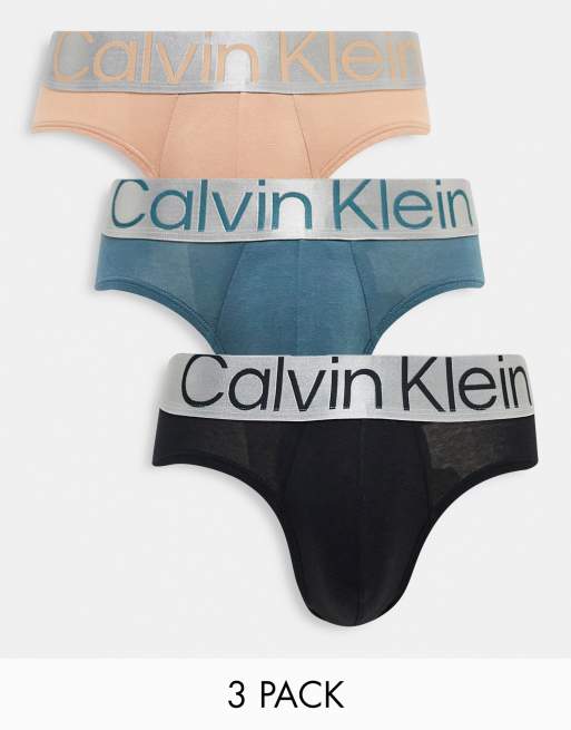 Calvin Klein - Set van 3 heup-onderbroeken in grijs, roze en zwart
