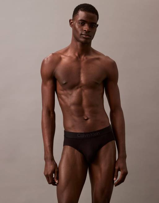 Calvin Klein - Set van 3 onderbroeken van ultrazacht modal in zwart, 2 van 4