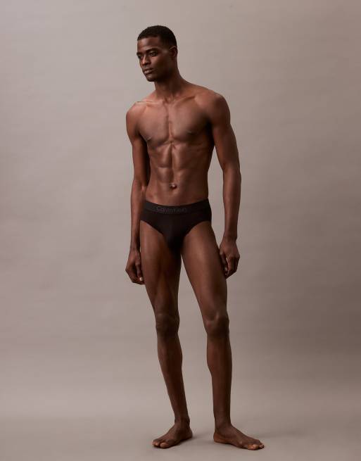 Calvin Klein - Set van 3 onderbroeken van ultrazacht modal in zwart, 4 van 4