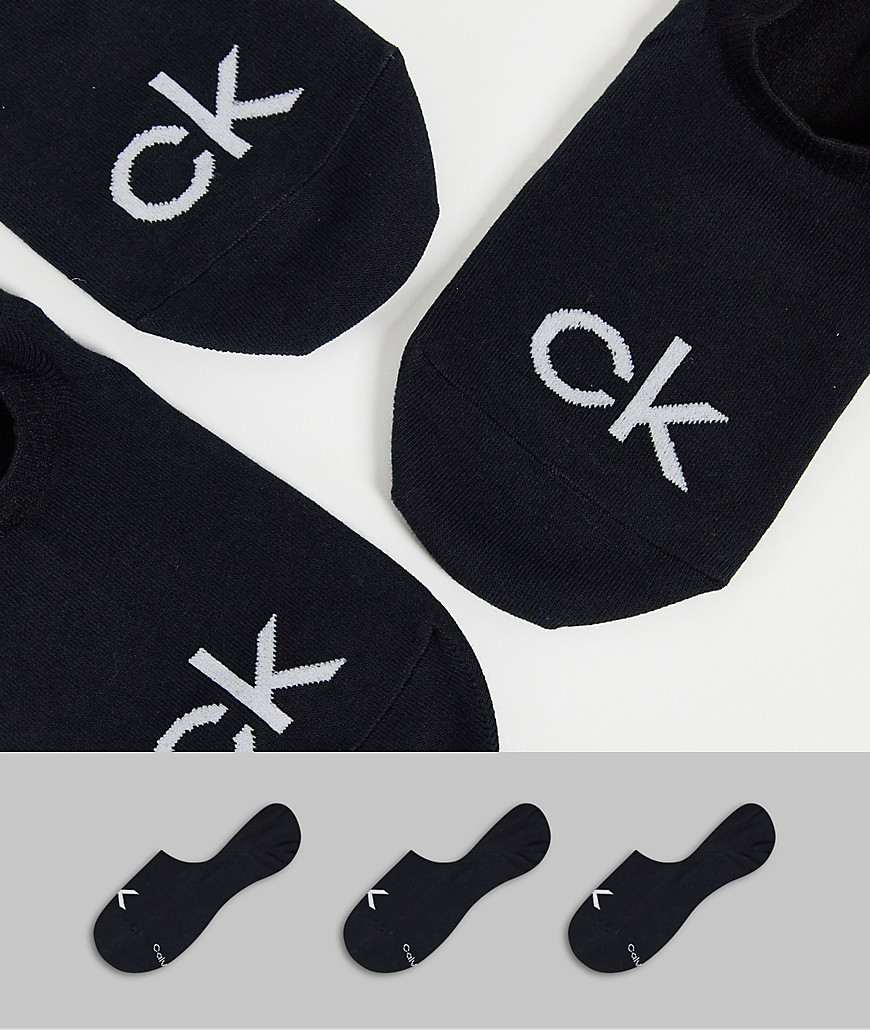 Calvin Klein - Set van 3 paar Albert sportsokken in zwart