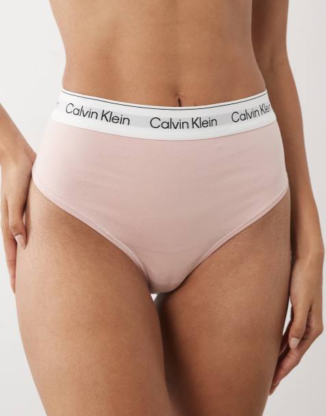 Calvin Klein Shapewear Icon Baumwoll-Modal-String in Hellrosa - view 1