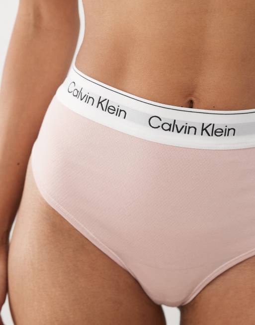 Calvin Klein Shapewear Icon Baumwoll-Modal-String in Hellrosa, 4 von 4