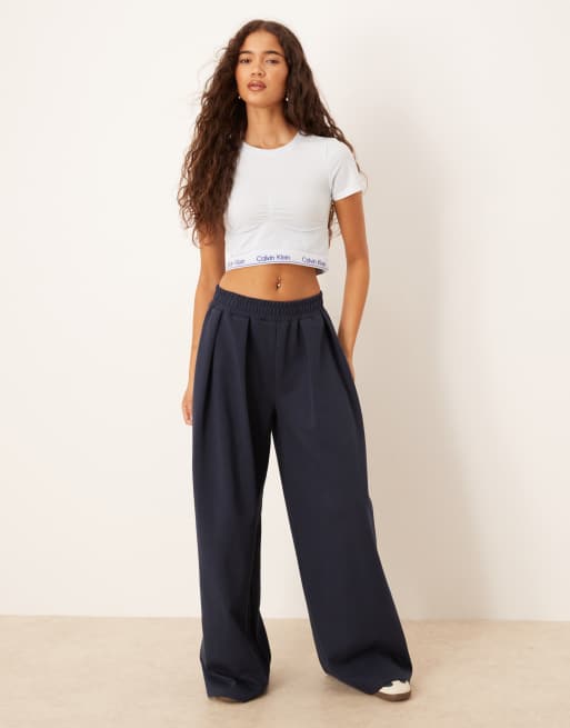 Calvin Klein Shapewear – Jasnoniebieski top z krótkimi rękawami, 3 z 4