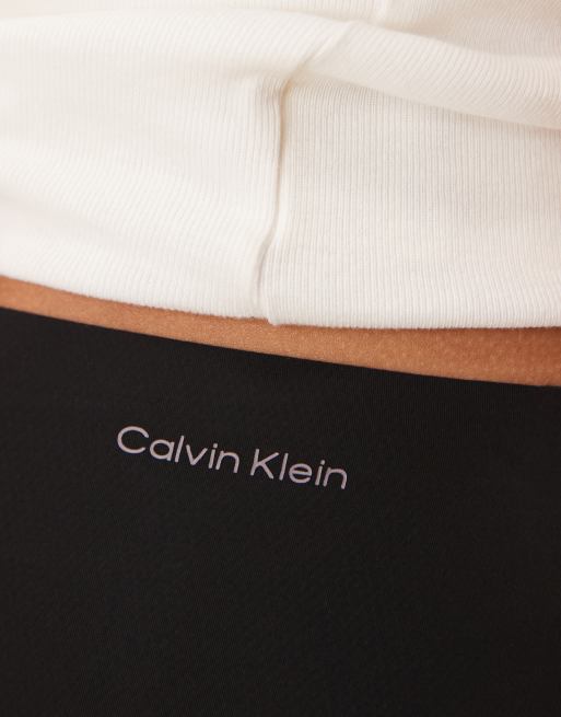 Calvin Klein Shapewear Sensual Stretch Lace thong in black, 4 of 4