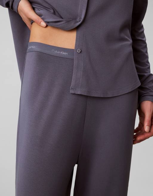 Calvin Klein Shirt and pants set - ultra soft modal in grisaille, 3 of 5