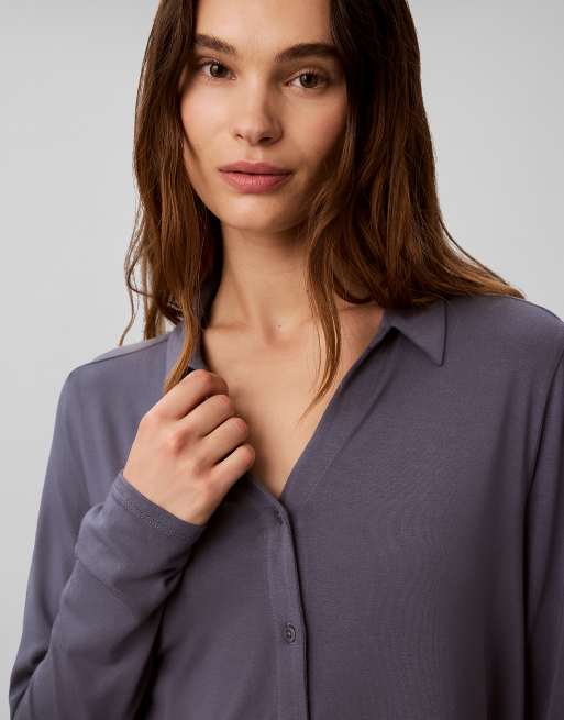 Calvin Klein Shirt and pants set - ultra soft modal in grisaille, 5 of 5