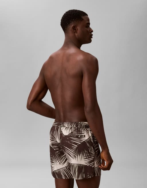 Calvin Klein short swim short in palm print, 4 of 4
