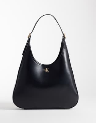 Calvin Klein Shoulder Bag In Black