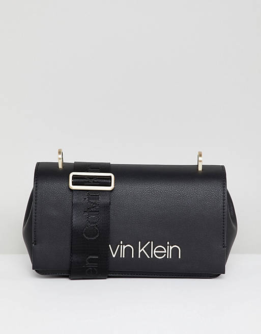 Calvin Klein Shoulder Bag with Wide Strap Detail | ASOS