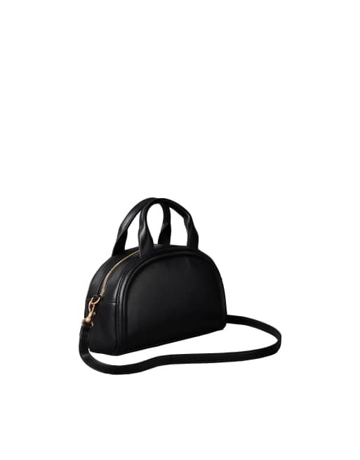 Calvin Klein Signature monogram crossbody bag in black, 2 of 4