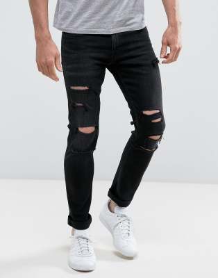 calvin klein ripped jeans