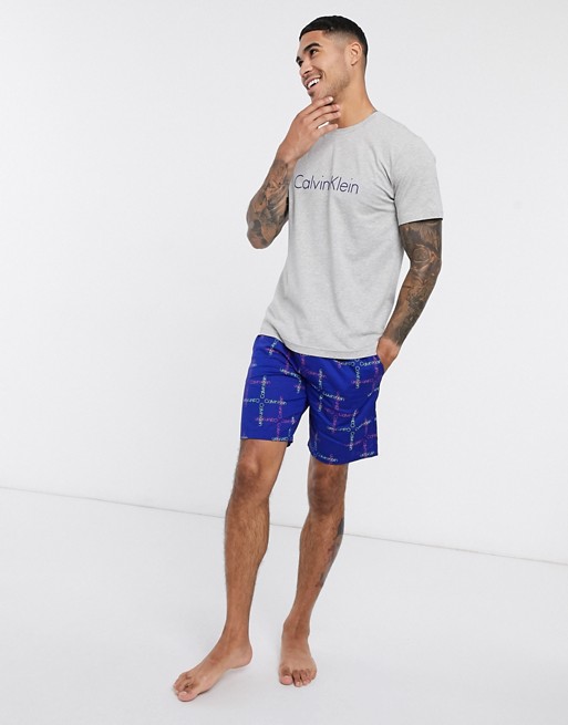 Calvin Klein sleepwear t-shirt and short set