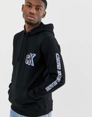 ck logo hoodie