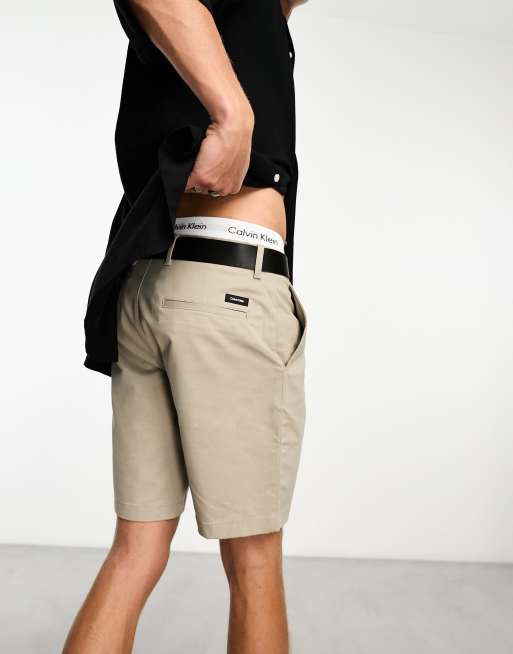 Calvin klein shop slim fit shorts