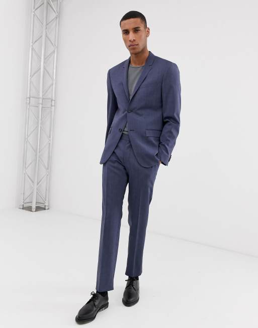 Calvin klein slim 2024 fit suit jacket