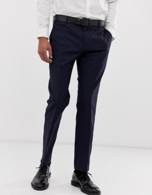 calvin klein blue suit pants