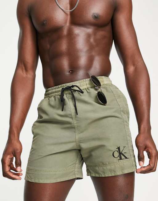 Calvin klein store khaki swim shorts