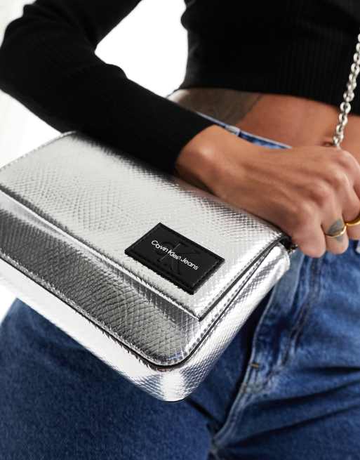 Calvin klein snakeskin online purse