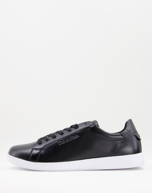 Calvin Klein - Sneakers in pelle nera
