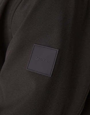 Calvin Klein Soft Shell Jacket In Black