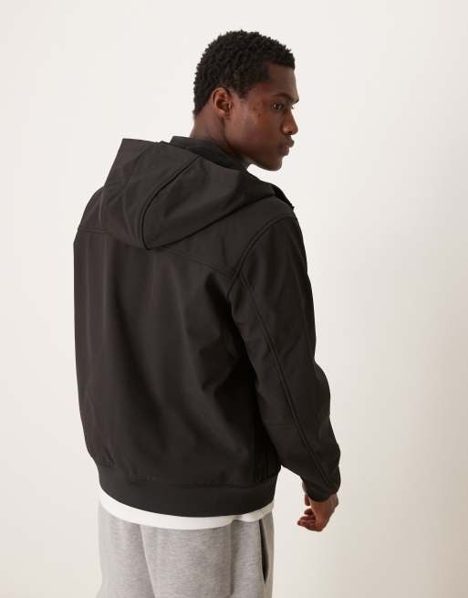 Calvin Klein soft shell jacket in black