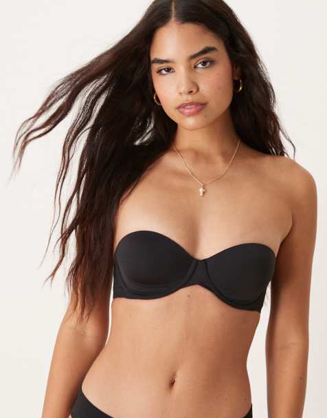 Calvin Klein - Soutien-gorge sans coutures, sans armatures avec fermeture sur le côté - Noir - view 1