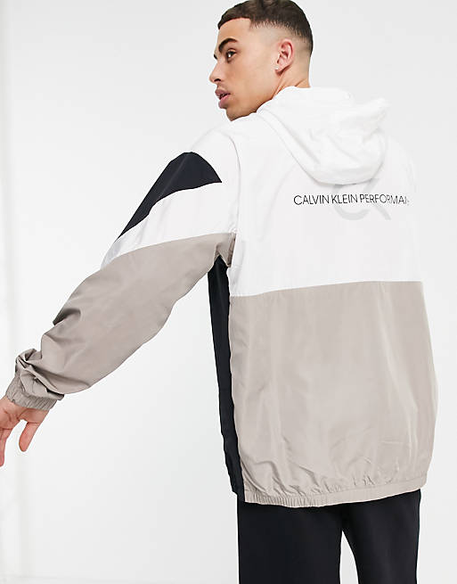 Calvin Klein Sport hooded woven jacket | ASOS