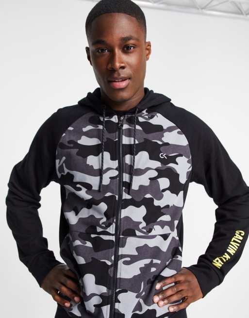 Calvin klein camo hoodie new arrivals