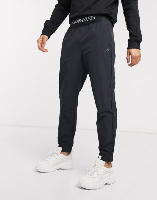 calvin klein grey track pants