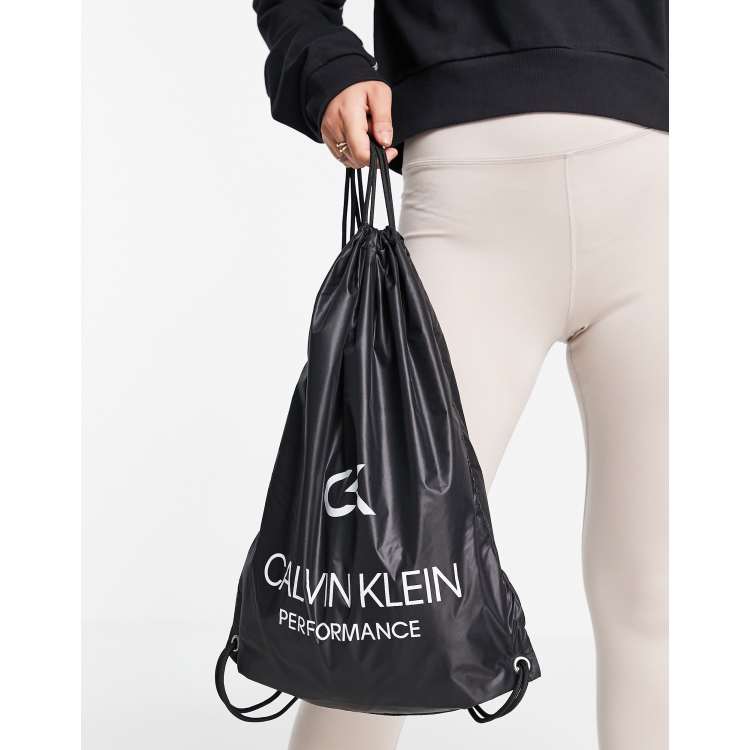 Calvin klein drawstring on sale backpack