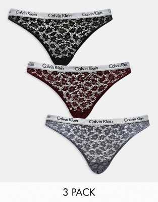Calvin Klein Calvin Klein steel 3 pack brief in multi