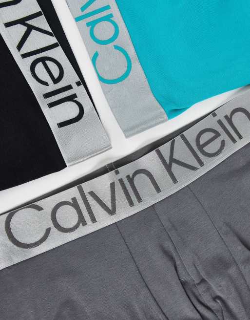 3 Pack Boxer Briefs - Steel Cotton Calvin Klein®