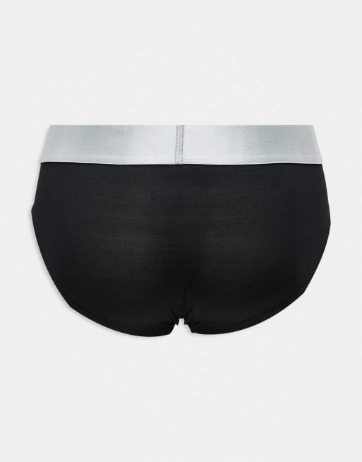 Calvin Klein Steel - Pakke med 3 par hipster-briefs i sort/pastelfarver, 3 af 3
