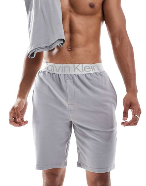 Calvin Klein Steel - Power - Grå pyjamasshorts