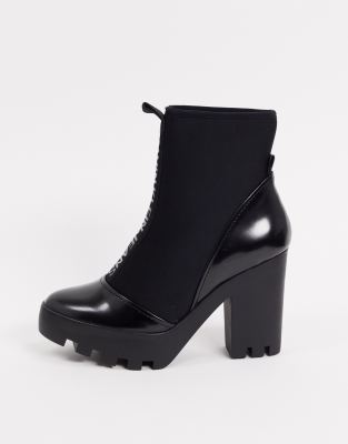 calvin klein neoprene boots