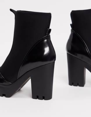 calvin klein neoprene boots