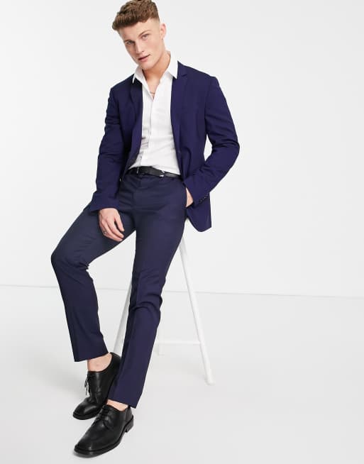 Calvin klein stretch deals blazer