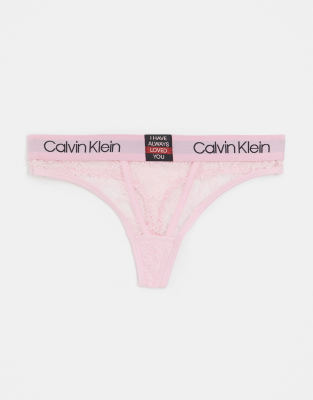 string dentelle calvin klein