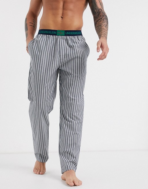 Calvin Klein stripe lounge pants