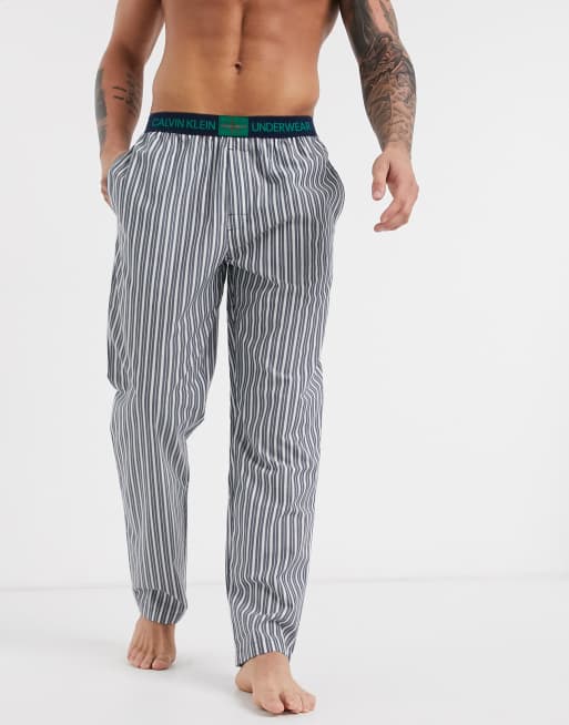 Calvin klein shop striped pants