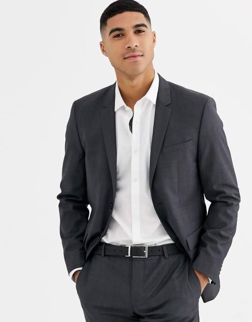 Calvin Klein – Strukturierter Anzug in Grau , 2 von 3