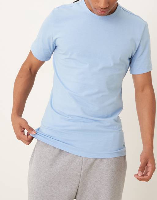 Calvin Klein – Svart, grön och ljusblå t-shirt med korta ärmar, 3-pack, 2 av 5