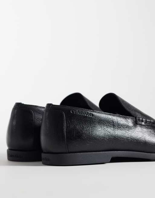 Calvin Klein – Svarta loafers i läder, 4 av 4