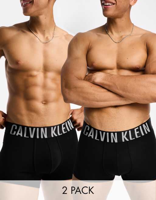 Calvin Klein – Svarta trunks i 2-pack