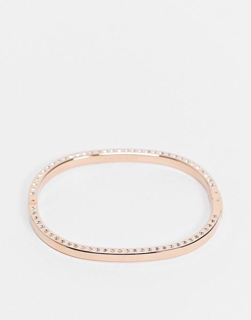 Calvin Klein Swarovski Crystal bracelet in rose gold