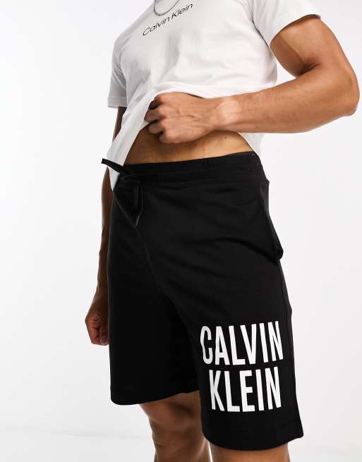 Calvin klein best sale black swimwear