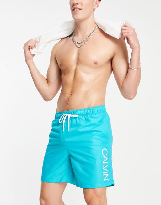 calvin klein swim shorts women's