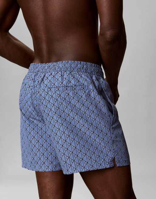 Calvin Klein swim shorts in blue, 4 of 4